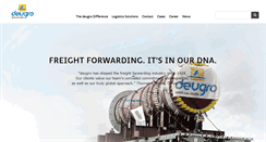 Desktop Screenshot of deugro.com